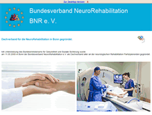Tablet Screenshot of bv-neuroreha.de